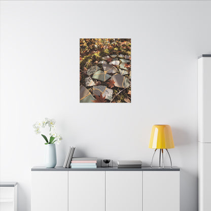 Broken Pottery Japanese Pattern Canvas Art | Elegant Japandi Art