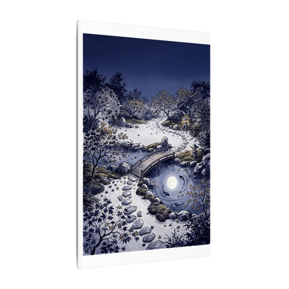 Torii Gate Enso Canvas Art | Contemplative Zen Art
