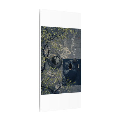 Spring Incense Smoke Ukiyo E Inspired Canvas Art | Tranquil Decor