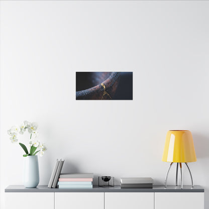 Artful Ceramic Bowl Canvas Art - Broken Beauty Kintsugi