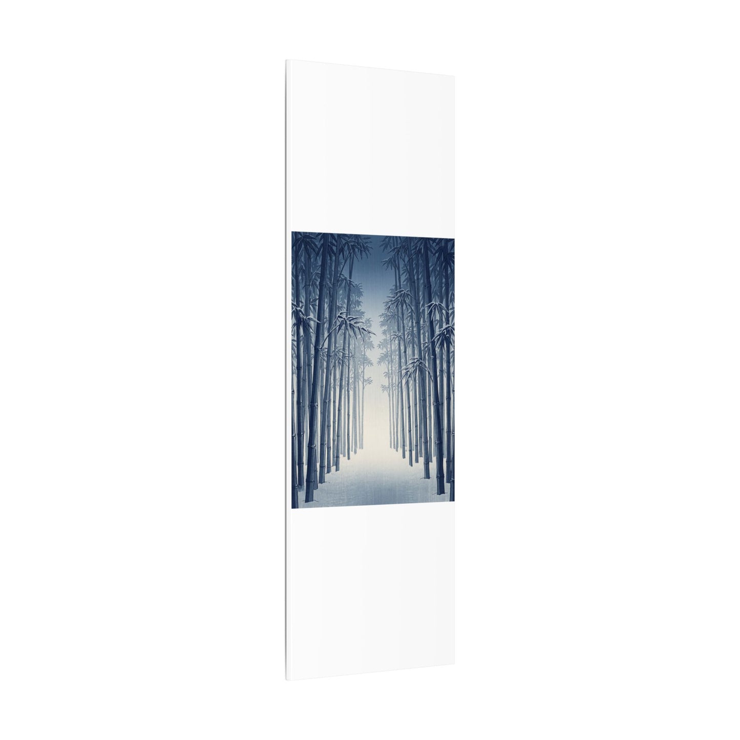 Bamboo Grove Canvas Art | Winter Zen Ukiyo E Inspired Art