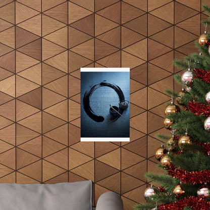 Peaceful Tea Ceremony Wall Art Print - Enso Zen