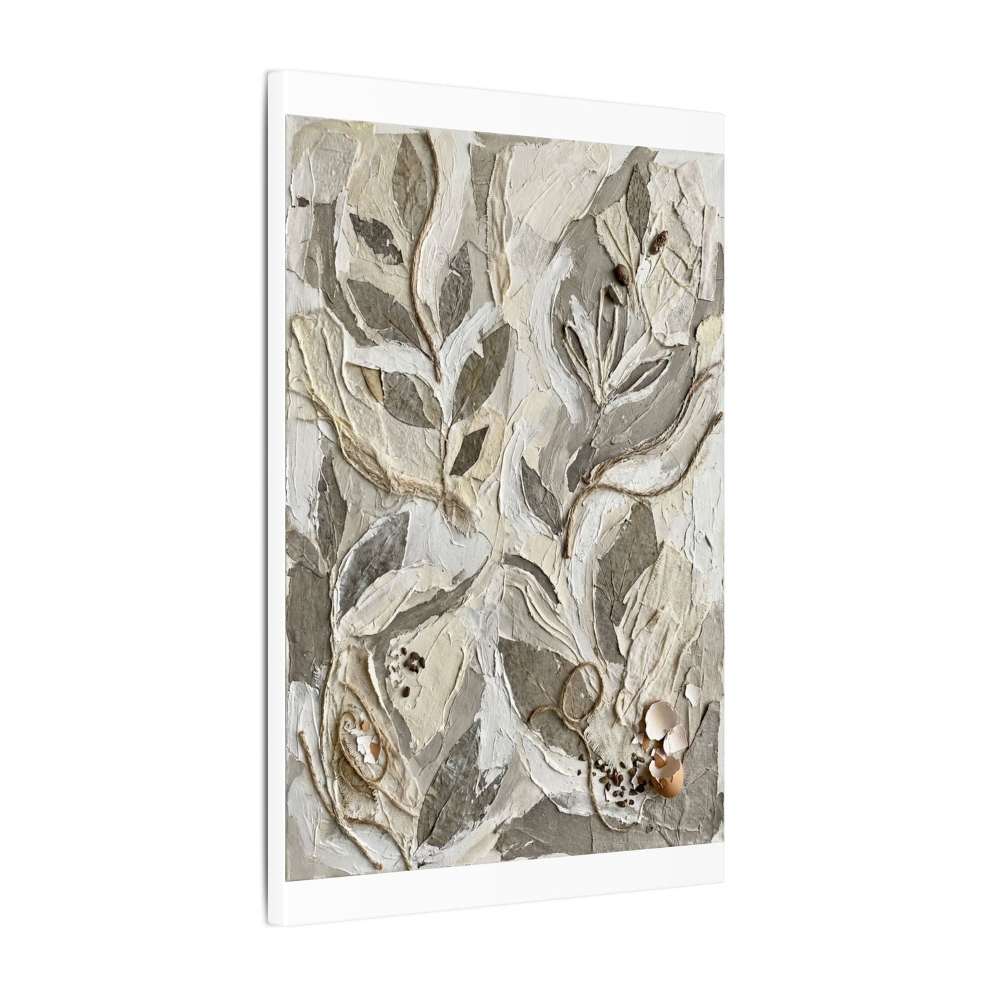 Japandi Textured Canvas Art