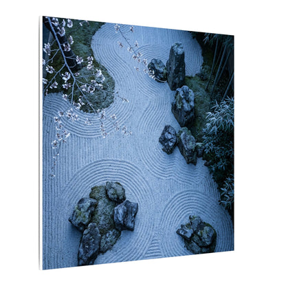 Earthy Silk Drape Canvas Art - Minimal Line Japandi