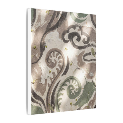 Dappled Ink Brushstroke Canvas Art - Japandi Ma