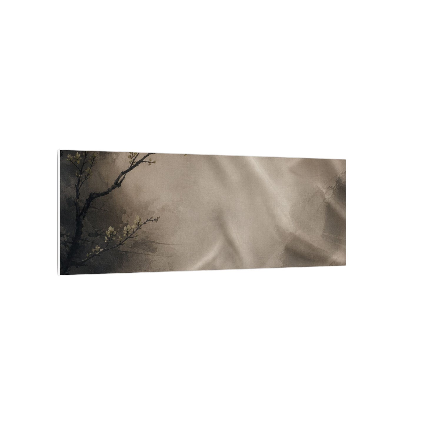 Silk Drape Canvas Art | Spring Japandi Japanese Pattern Art