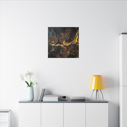 Kintsugi Broken Beauty Canvas Art