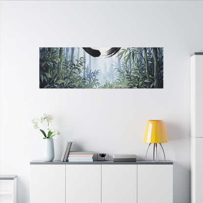 Seijaku Tea Ceremony Canvas Art - Zen Enso