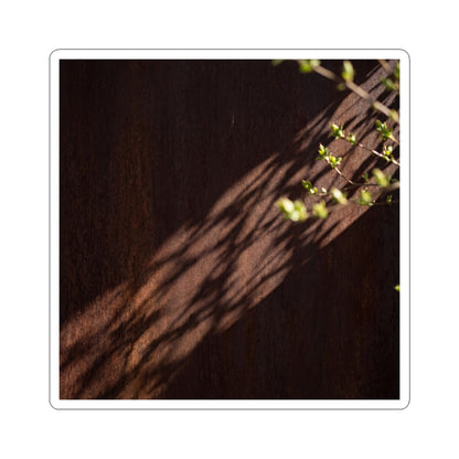 Dark Japandi Rust Patina in Dappled | Moody Minimal Sticker