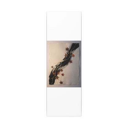 Dawn Ink Brushstroke Canvas Art - Kintsugi Ma