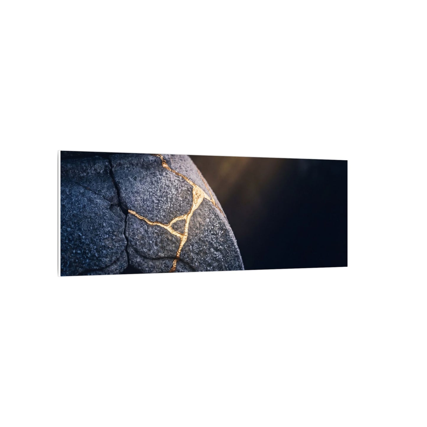 Ma Moonlit Garden Canvas Art - Kintsugi Broken Beauty