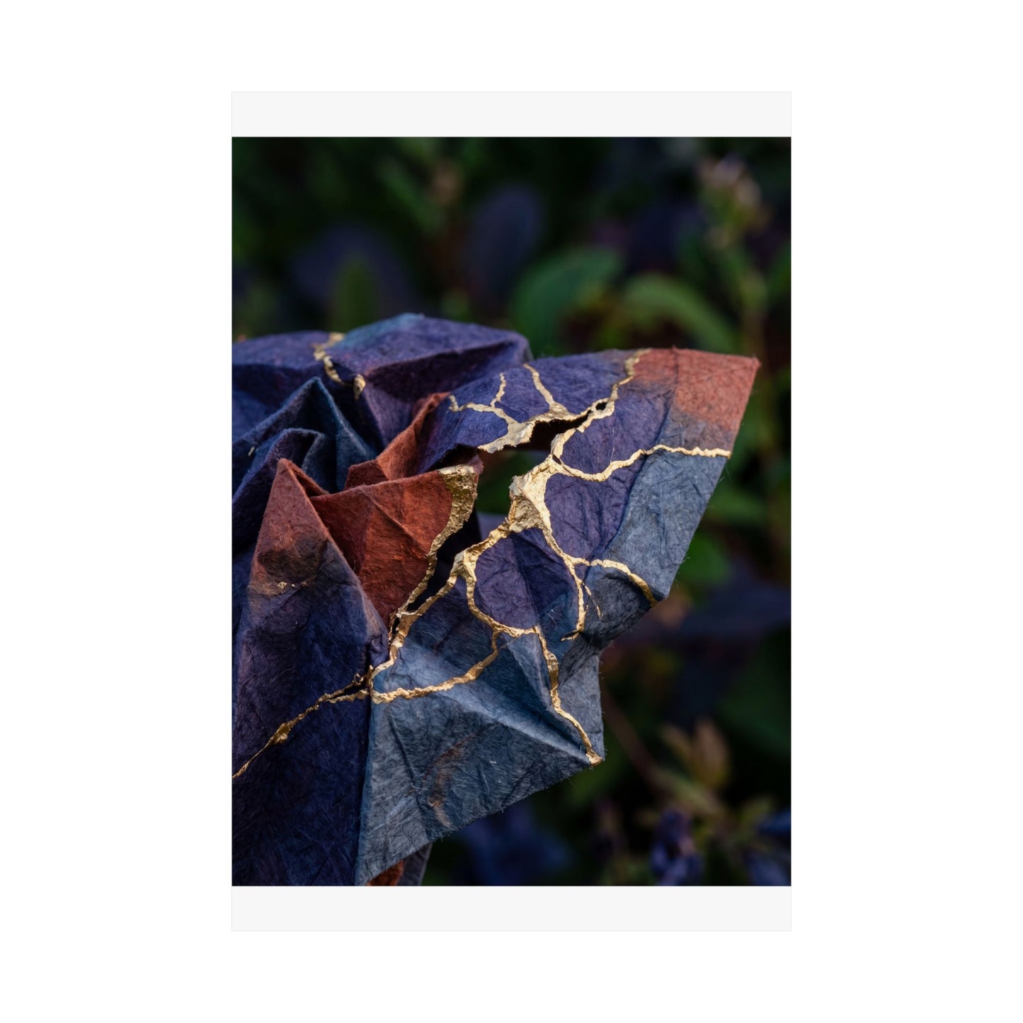 Paper Fold Summer Wall Art Print | Kintsugi Beautiful Design