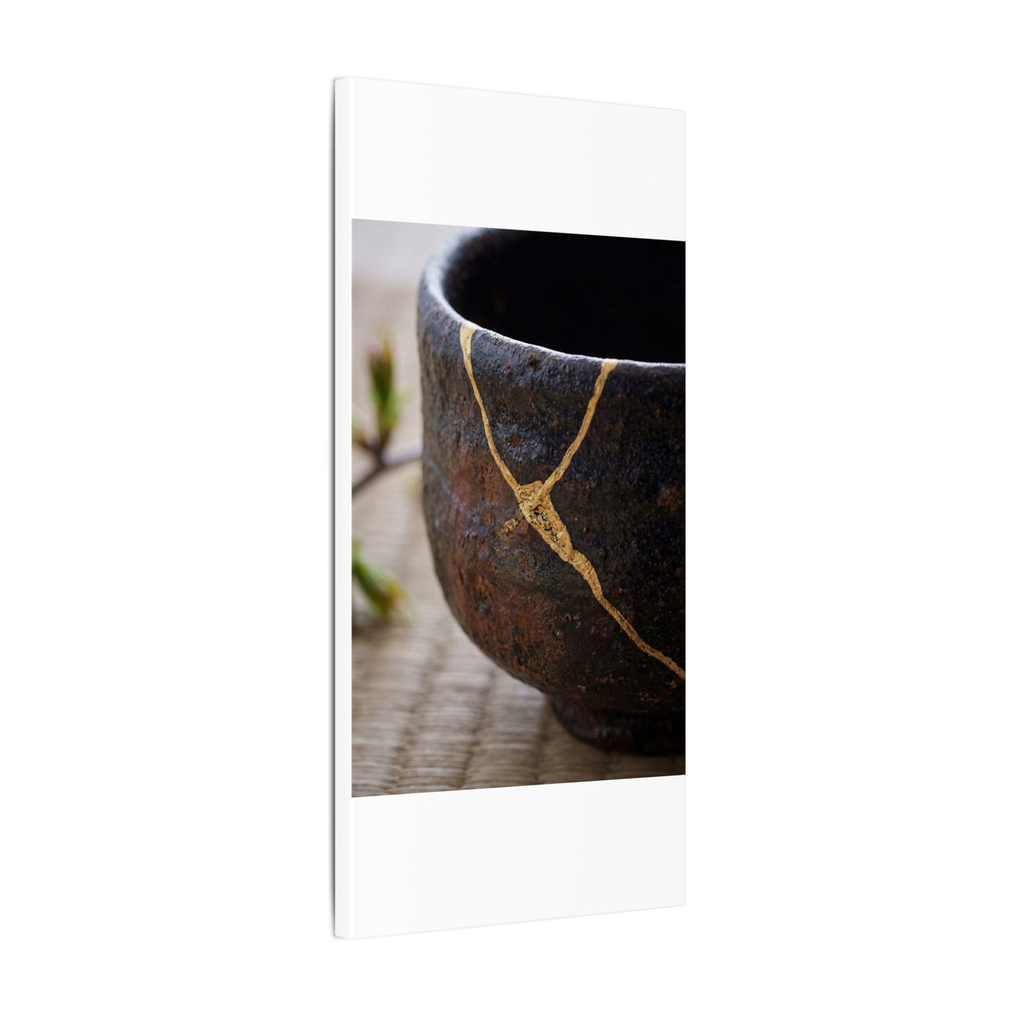 Dawn Tea Ceremony Canvas Art - Kintsugi Mono No Aware