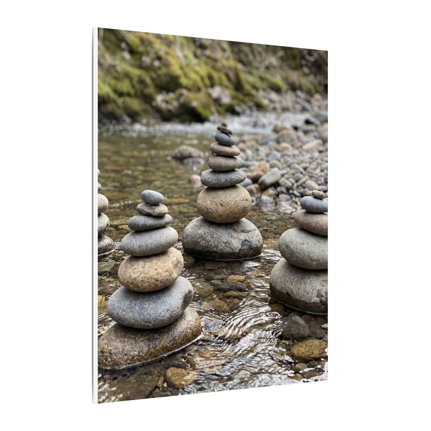Bamboo Grove Winter Canvas Art | Zen Serene Design