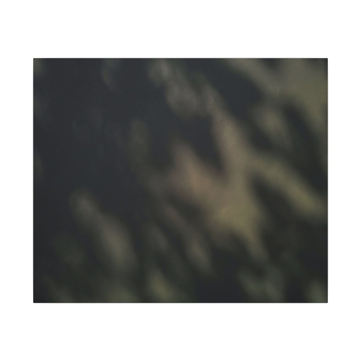 Dappled Shadow Play Canvas Art - Dark Japandi Ma