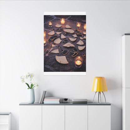 Winter Broken Pottery Broken Beauty Canvas Art | Beautiful Decor