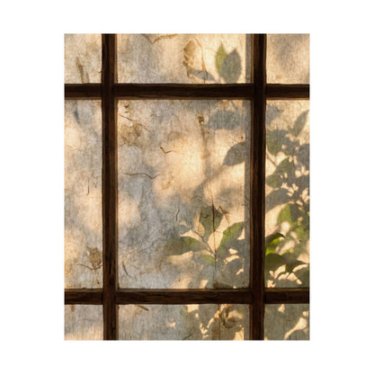 Shoji Screen Wall Art Print | Summer Japandi Texture Art