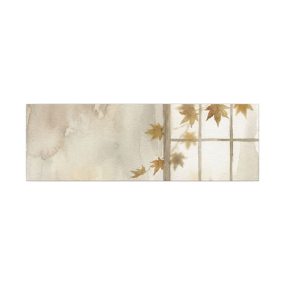 Warm Shoji Screen Canvas Art - Watercolor Japandi