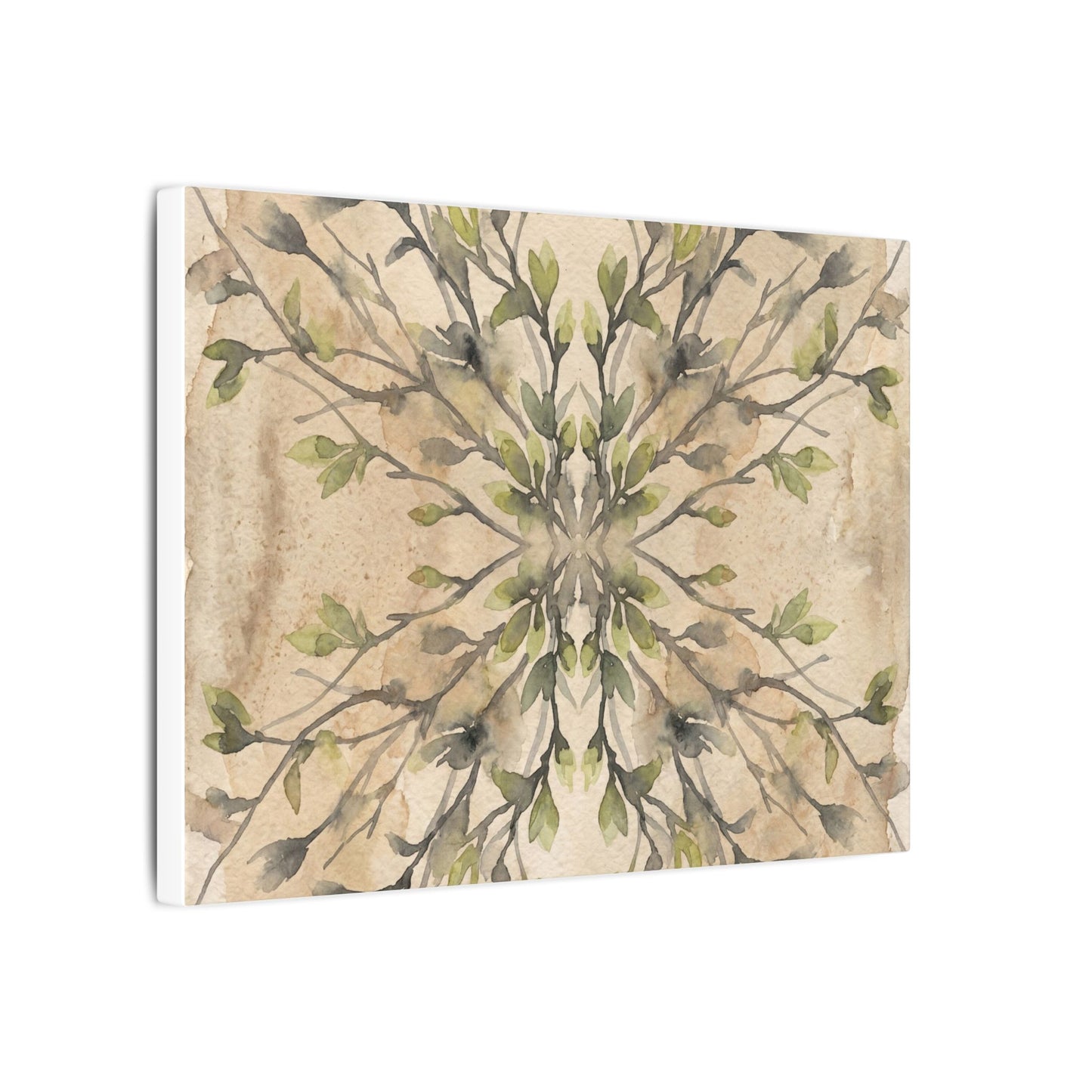Shibui Shadow Play Canvas Art - Japandi Watercolor