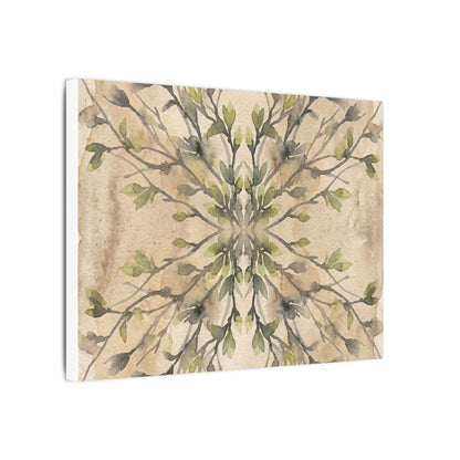Shibui Shadow Play Canvas Art - Japandi Watercolor