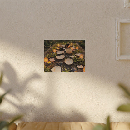 Broken Pottery Spring Canvas Art | Kintsugi Beautiful Design