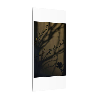 Seijaku Shadow Play Canvas Art - Dark Japandi Charcoal Ink