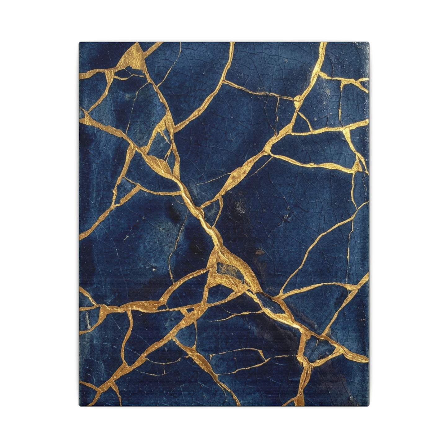 Kintsugi Crackle Canvas Art