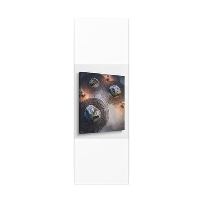 Candlelight Rock Garden Canvas Art - Japandi Ma