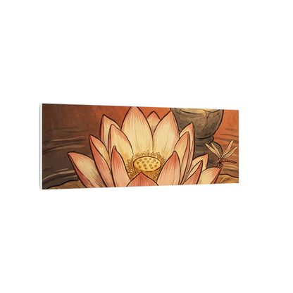 Fukinsei Dried Flowers Canvas Art - Japandi Texture