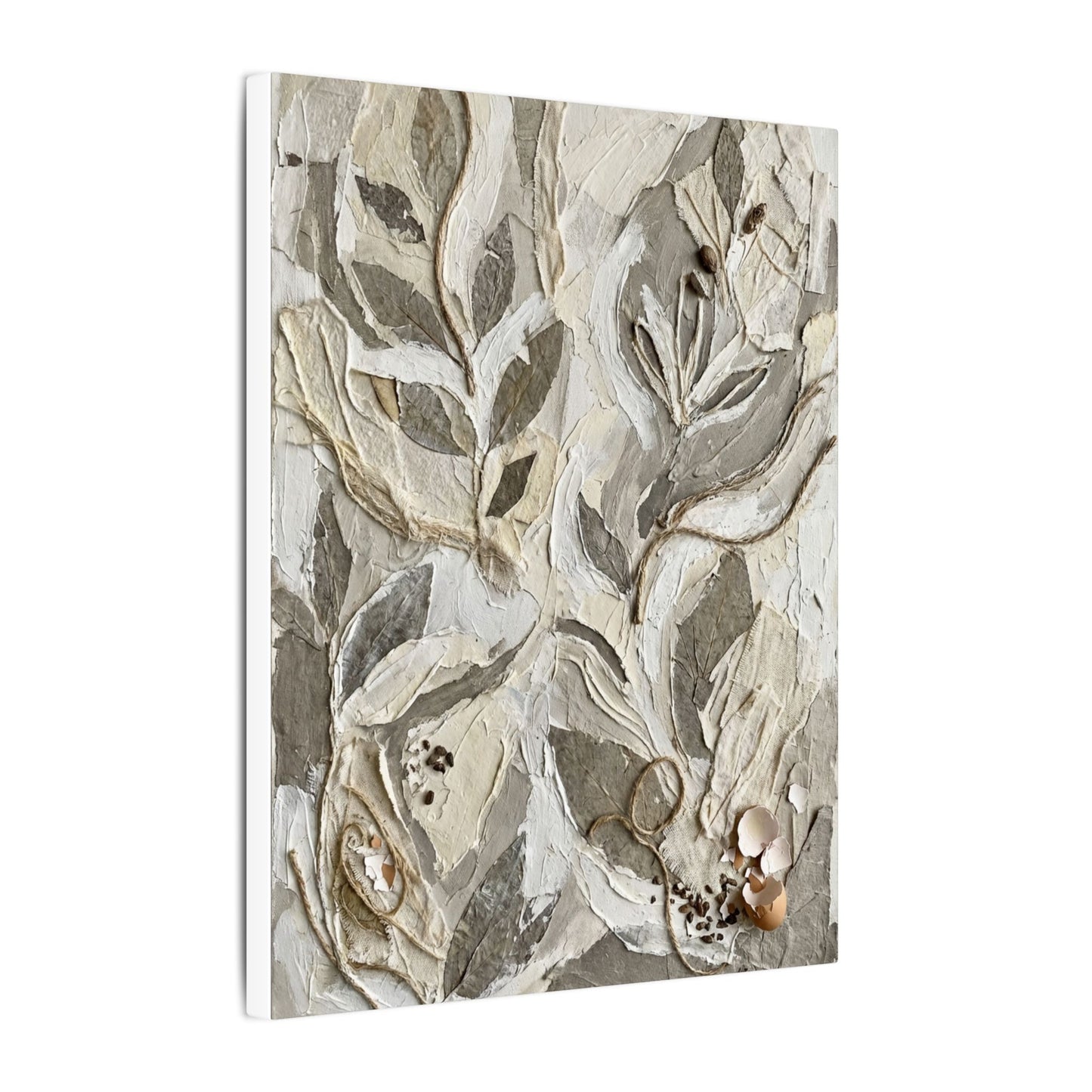 Japandi Textured Canvas Art