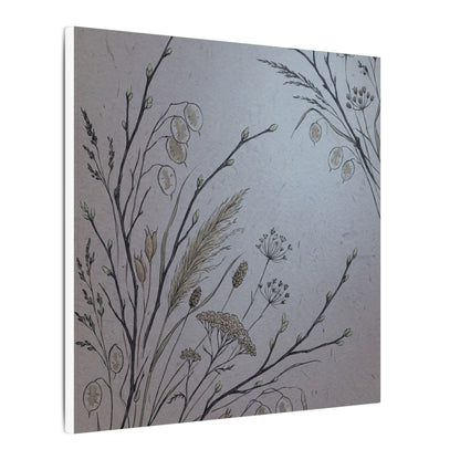 Spring Dried Flowers Japanese Pattern Canvas Art | Cozy Decor