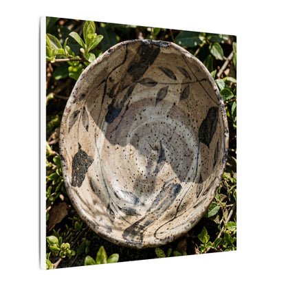 Elegant Ceramic Bowl Canvas Art - Japanese Pattern Japandi