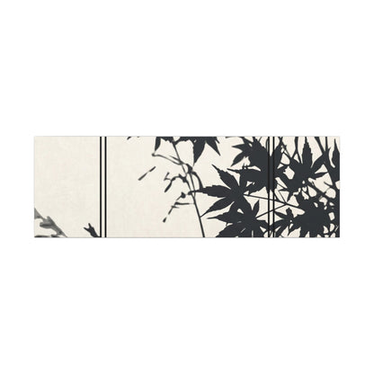 Shoji Screen Canvas Art | Summer Japandi Minimal Line Art
