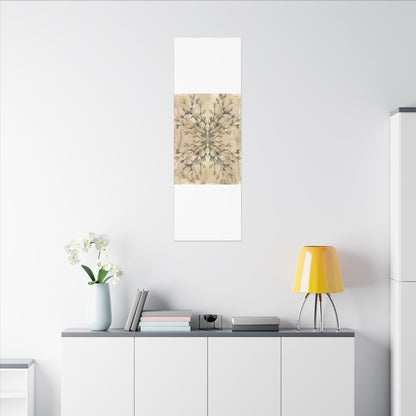 Shibui Shadow Play Canvas Art - Japandi Watercolor