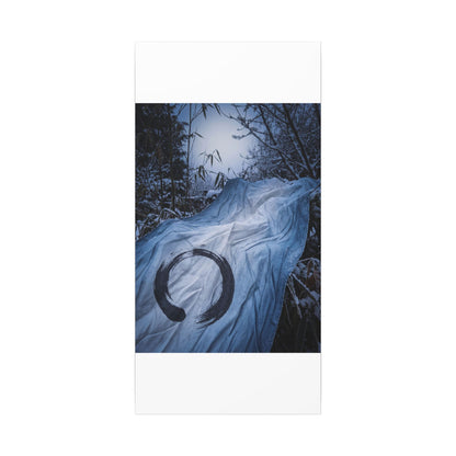 Moonlight Silk Drape Canvas Art - Zen Datsuzoku