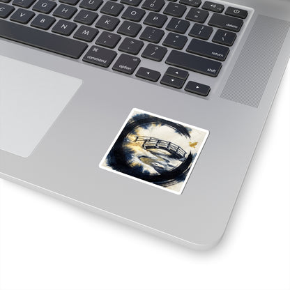 Golden Hour Wooden Bridge Sticker - Zen Datsuzoku