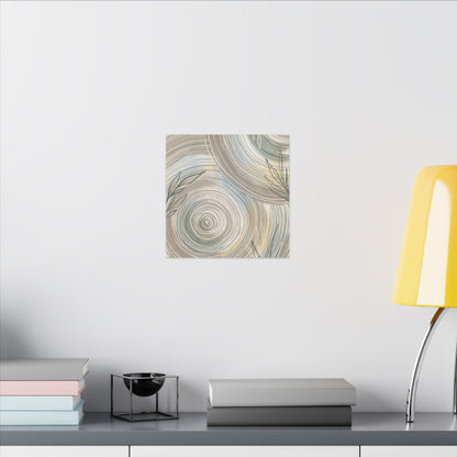 Kanso Water Ripple Canvas Art - Japandi Minimal Line