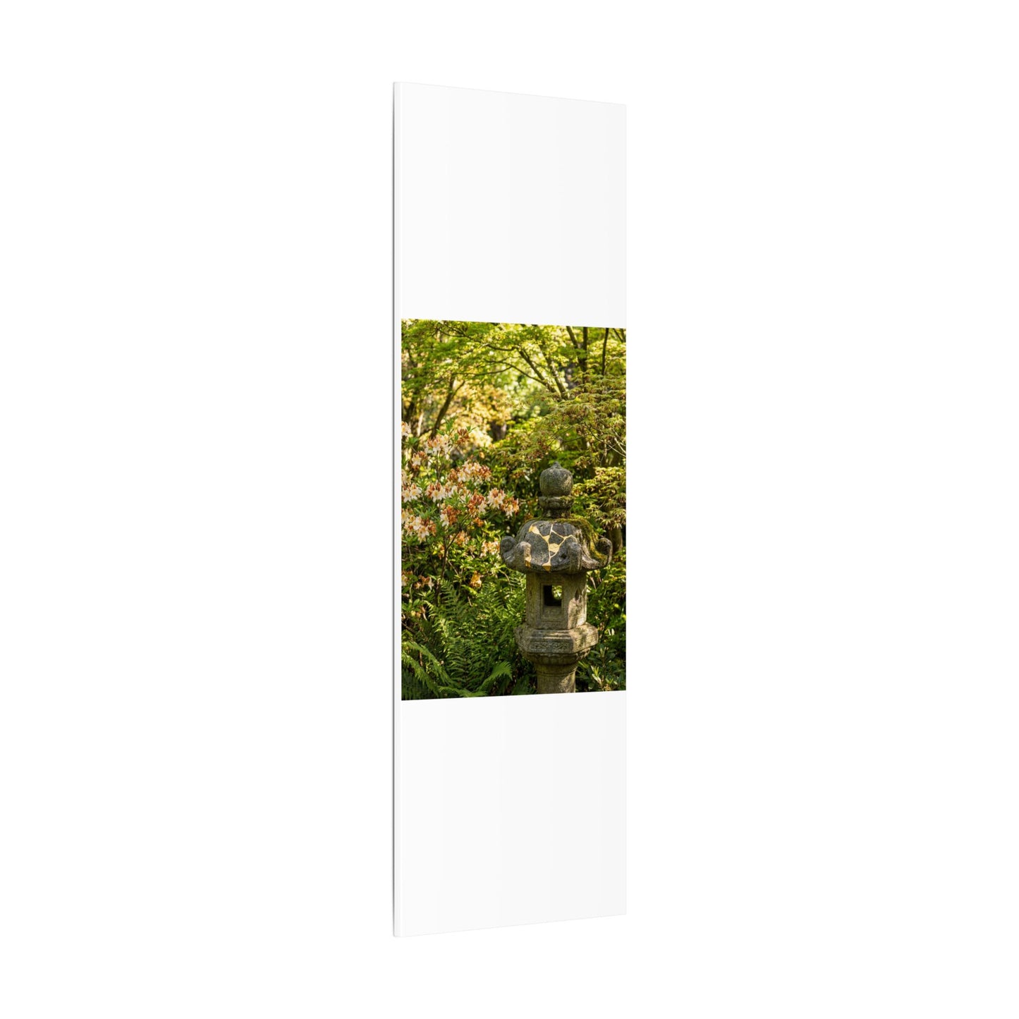 Spring Stone Lantern Gold Repair Canvas Art | Beautiful Decor