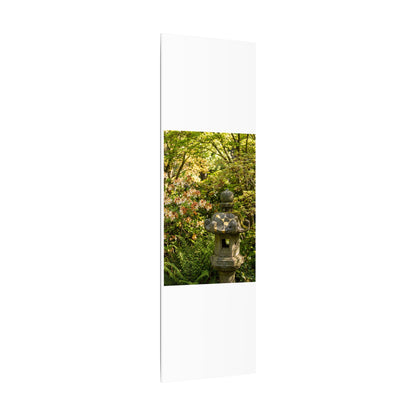 Spring Stone Lantern Gold Repair Canvas Art | Beautiful Decor
