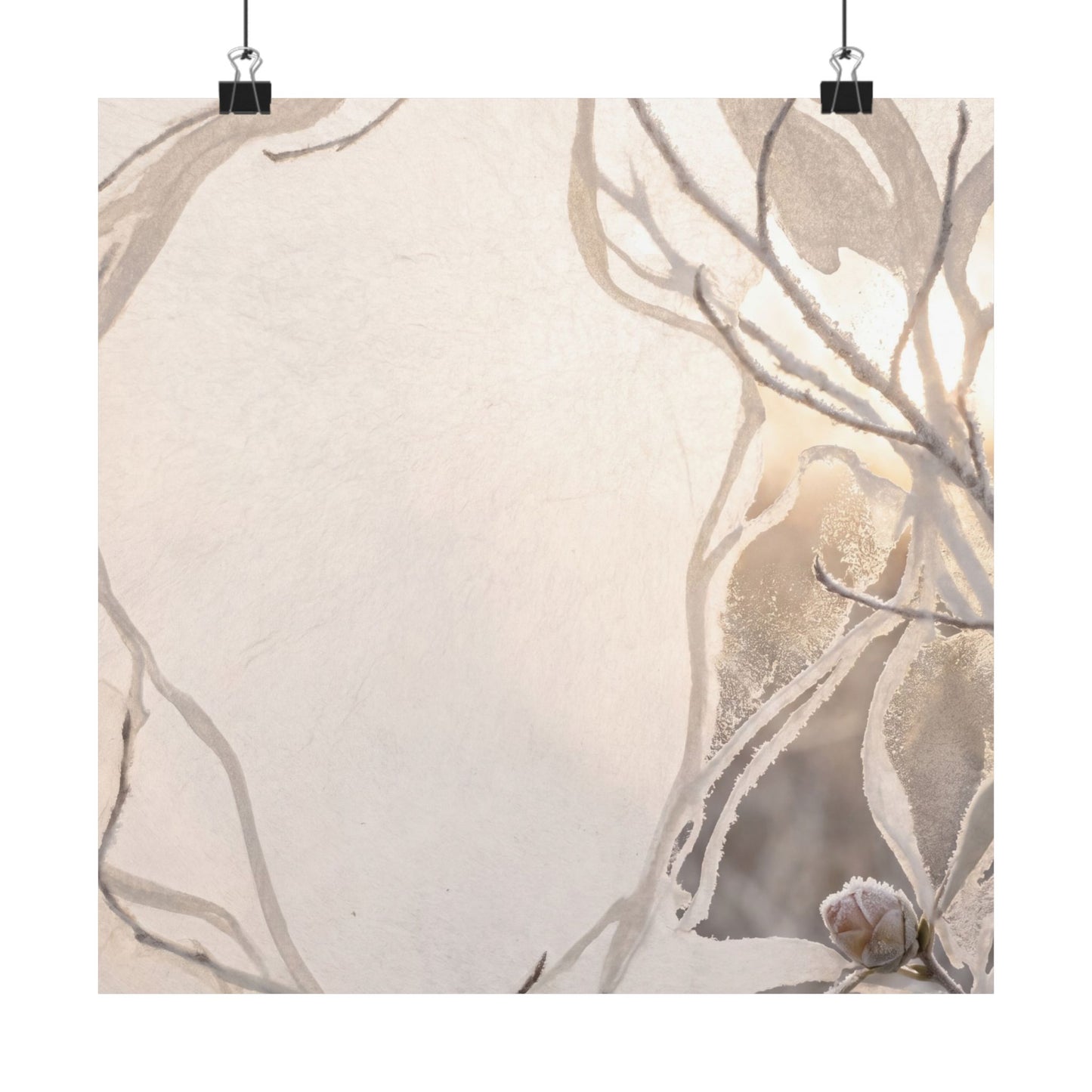 Golden Hour Shoji Screen Wall Art Print - Japandi Datsuzoku