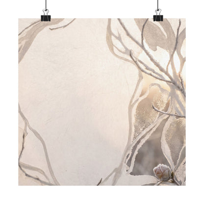 Golden Hour Shoji Screen Wall Art Print - Japandi Datsuzoku