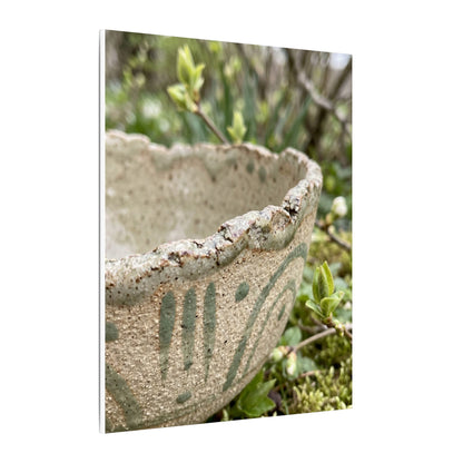 Elegant Ceramic Bowl Canvas Art - Japanese Pattern Japandi