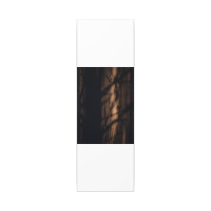 Winter Shadow Play Moody Minimal Canvas Art | Luxurious Decor