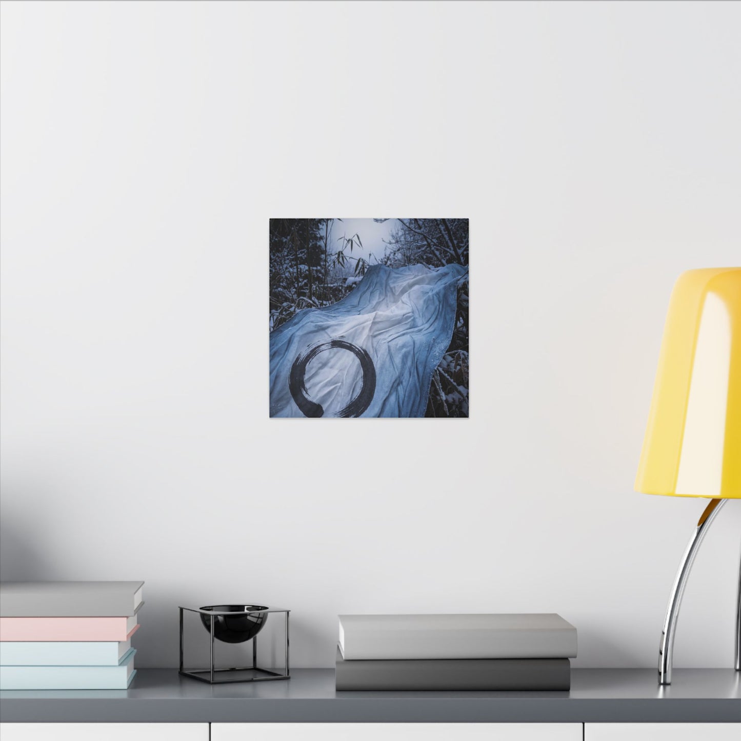 Moonlight Silk Drape Canvas Art - Zen Datsuzoku