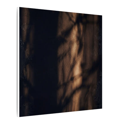 Winter Shadow Play Moody Minimal Canvas Art | Luxurious Decor