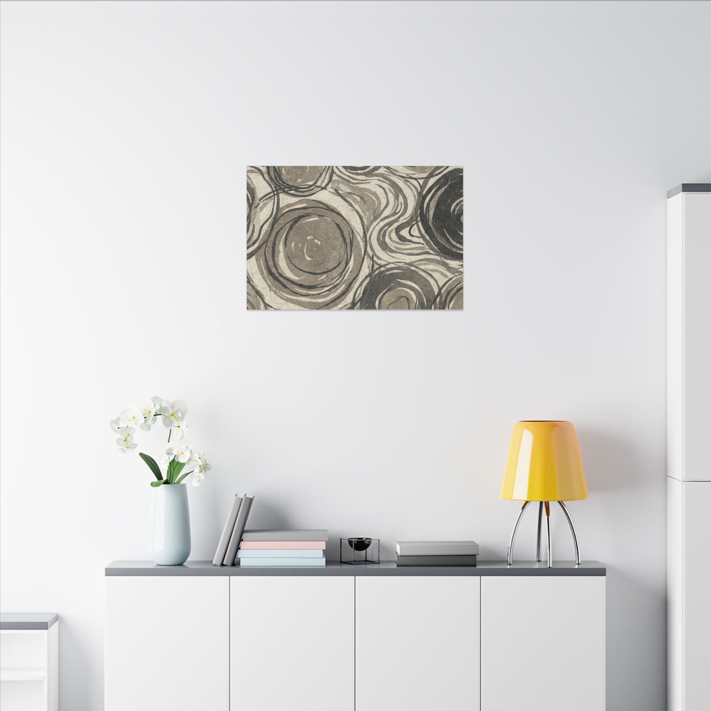 Wabi-sabi Pattern Japandi Japanese Pattern Canvas Art