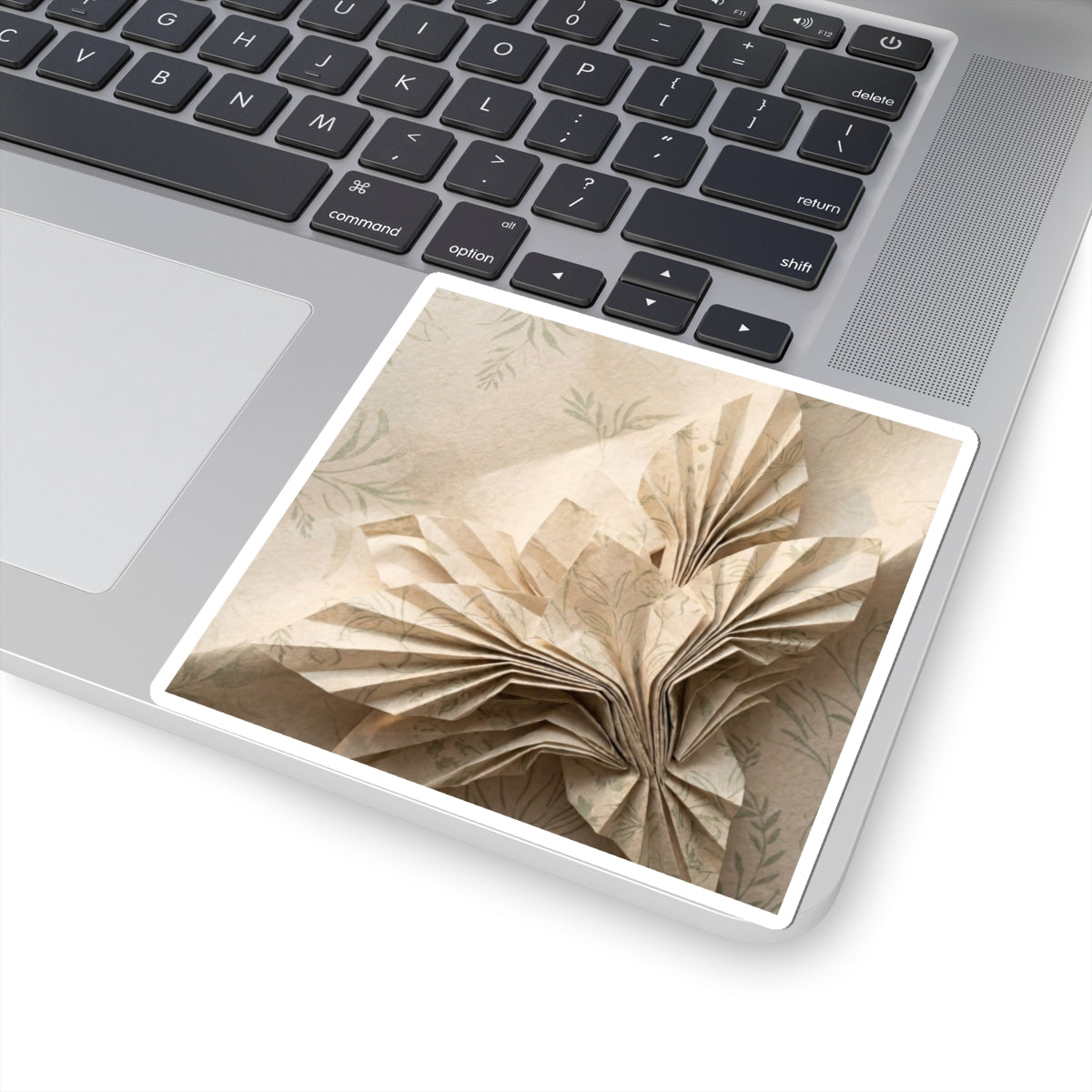 Paper Fold Sticker | Summer Japandi Japanese Pattern Art Art Print