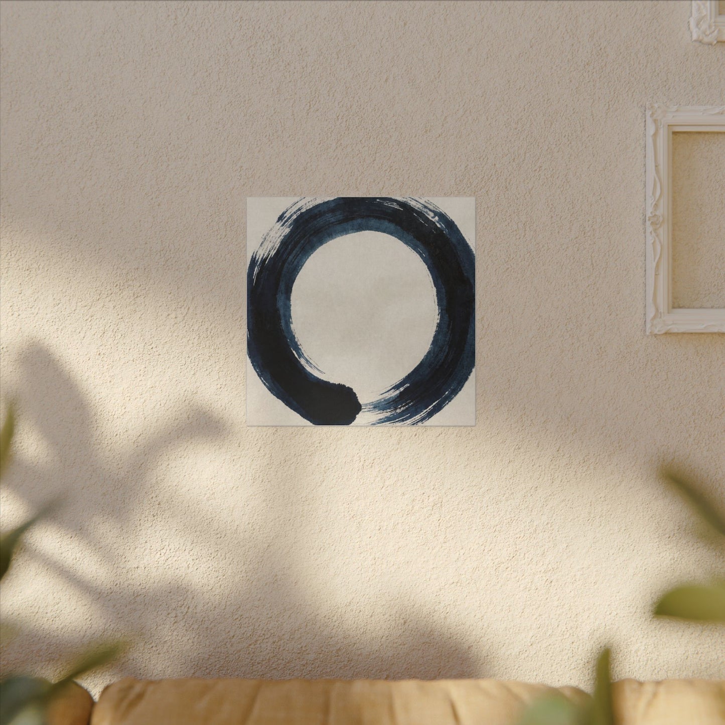 Balanced Meditation Zen Enso Canvas Art
