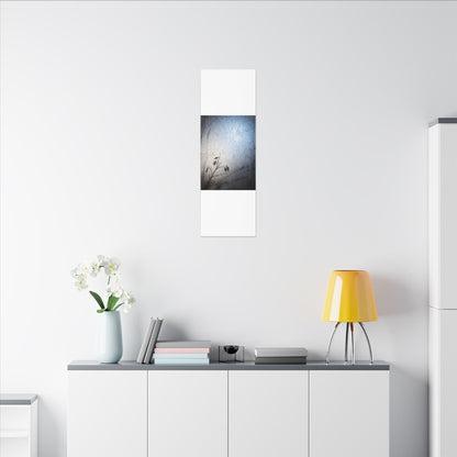 Moonlight Shoji Screen Canvas Art - Japandi Shibui