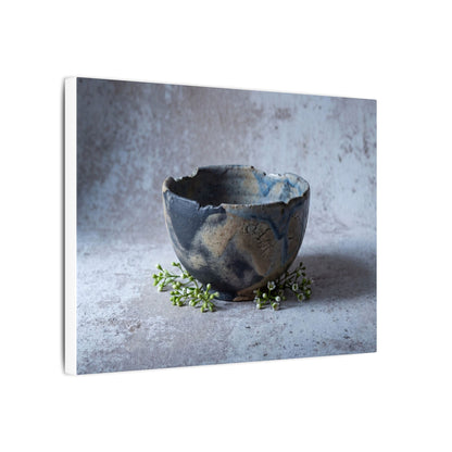 Ceramic Bowl Spring Canvas Art | Japandi Warm Design